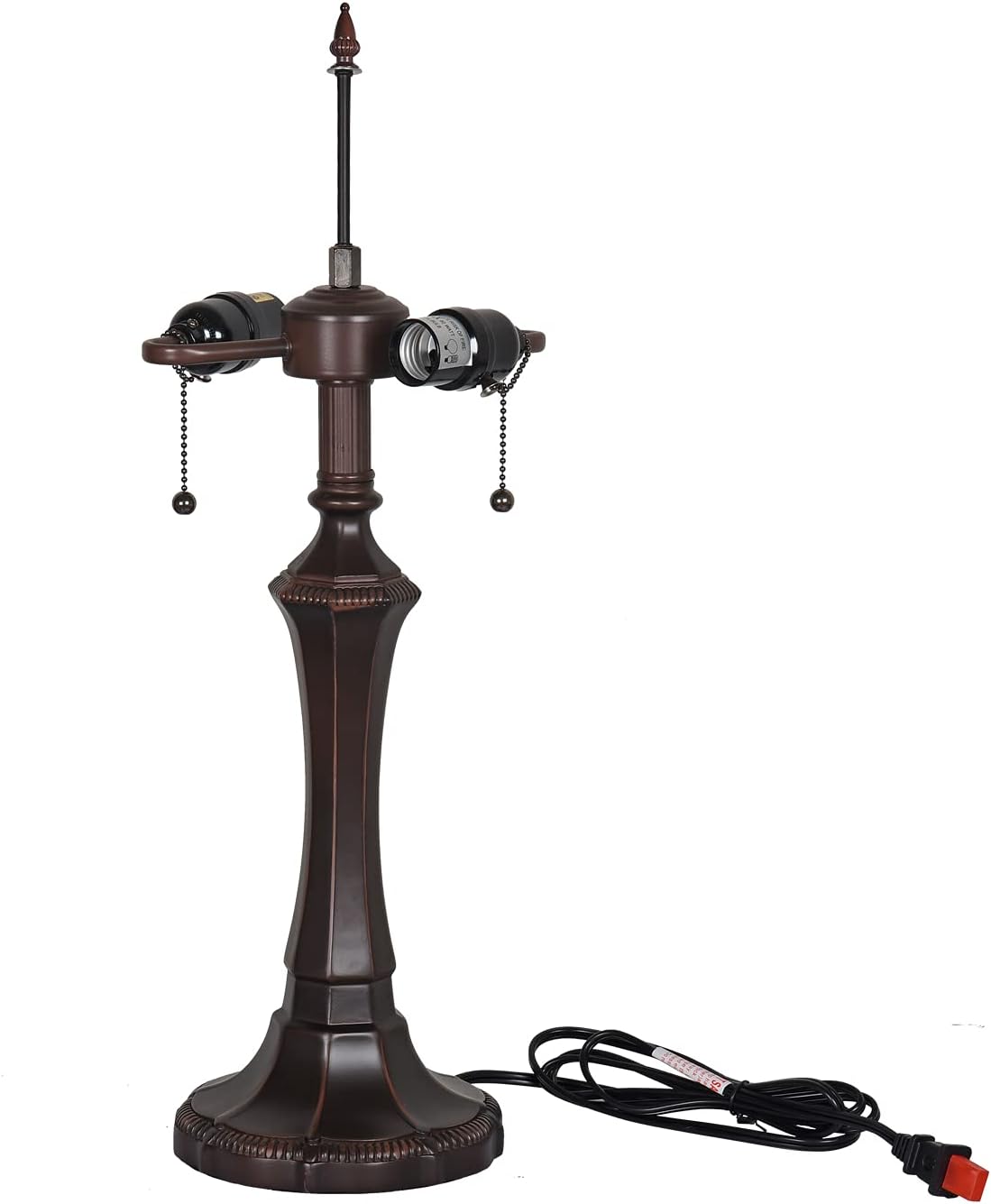 Bronze Resin Tall Tiffany Lamp Replacement Base