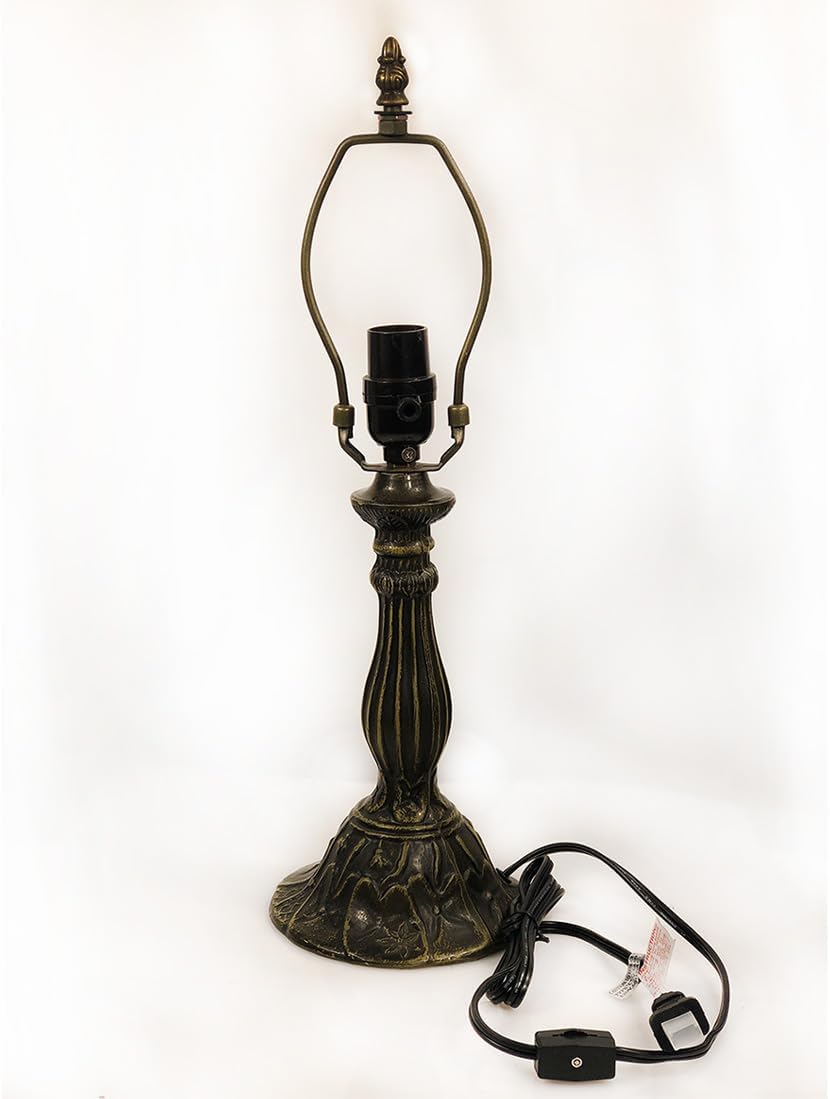 Circular Tiffany Table Lamp Base Holder