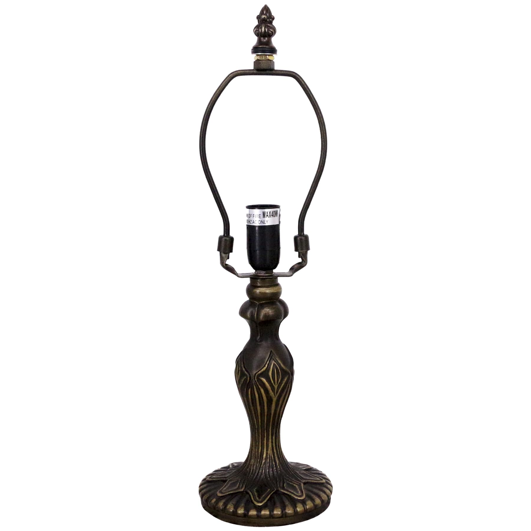 Bronze Resin Tiffany Replacement Lamp Base