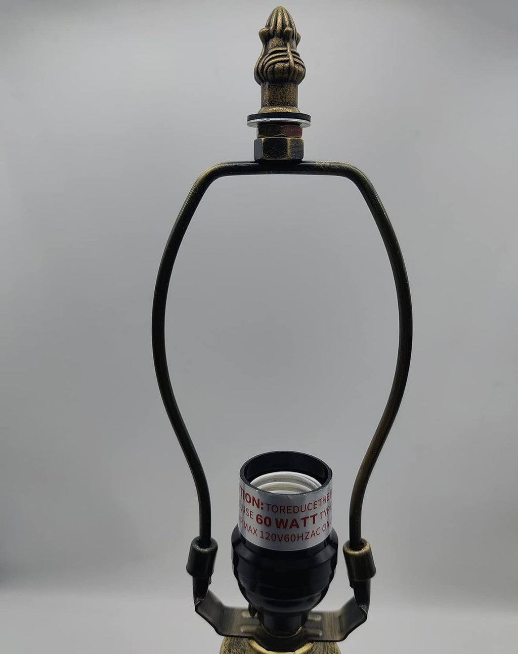 Aluminum Tiffany Lamp Base E26 Socket