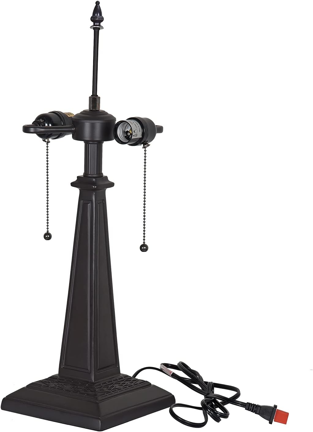 Bronze Resin Tall Tiffany Lamp Replacement Base