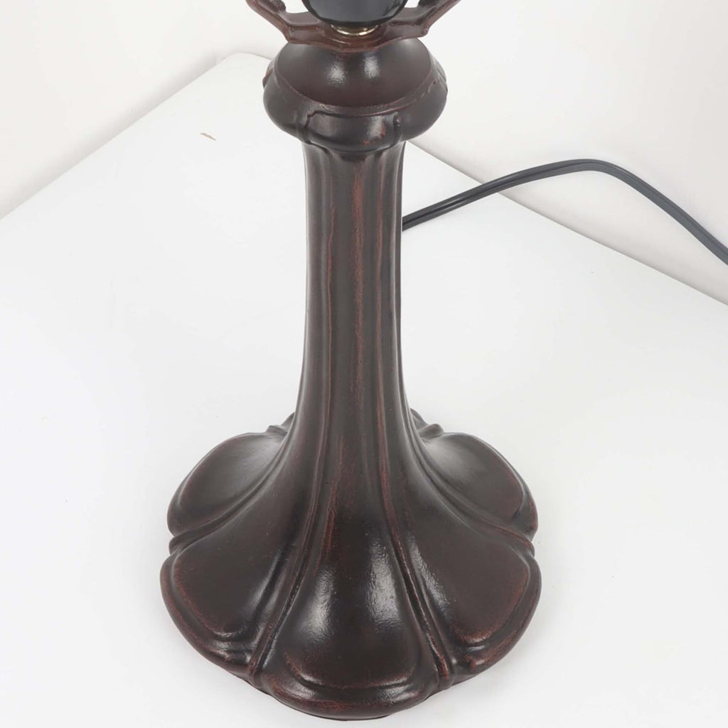 Antique Brown Alloy E26 Table Lamp Base