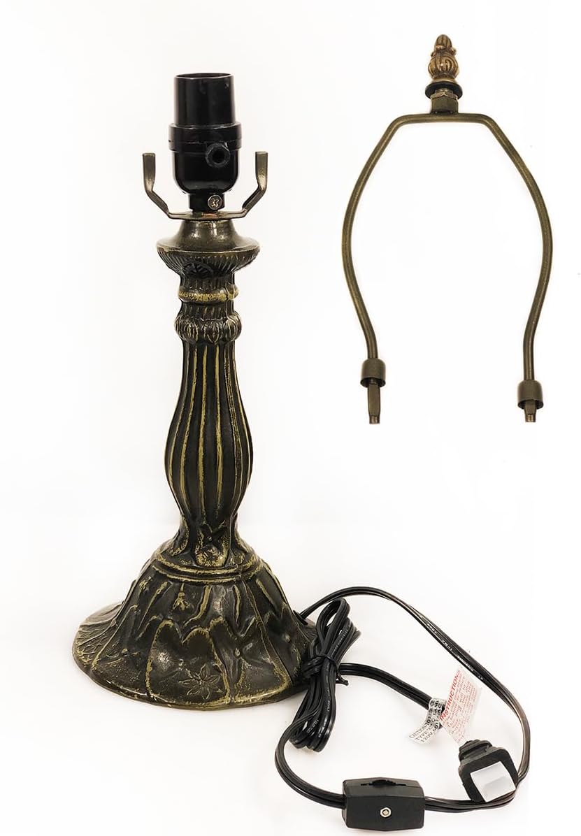 Circular Tiffany Table Lamp Base Holder