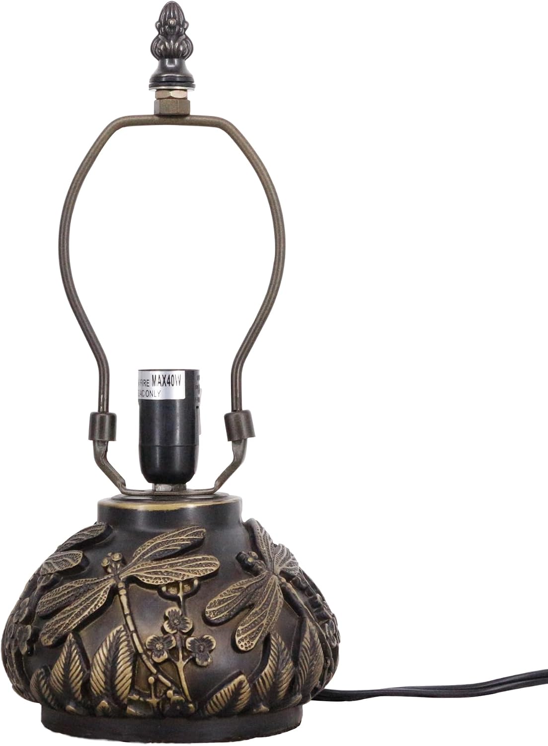 Bronze Resin Tiffany Lamp Replacement Base