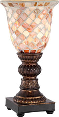 Bronze Mosaic Vintage Glass Accent Lamp