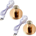 Gold Aluminum E26 Lamp Base Cord Set