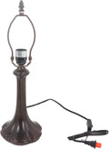 Antique Brown Alloy E26 Table Lamp Base