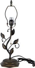 Bronze Leaf Resin Tiffany Lamp Base