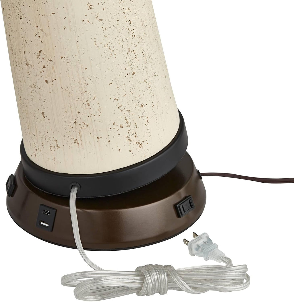 Bronze USB Charging Lamp Workstation Base