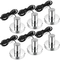 Silver E26 Lamp Base With Switch Cord
