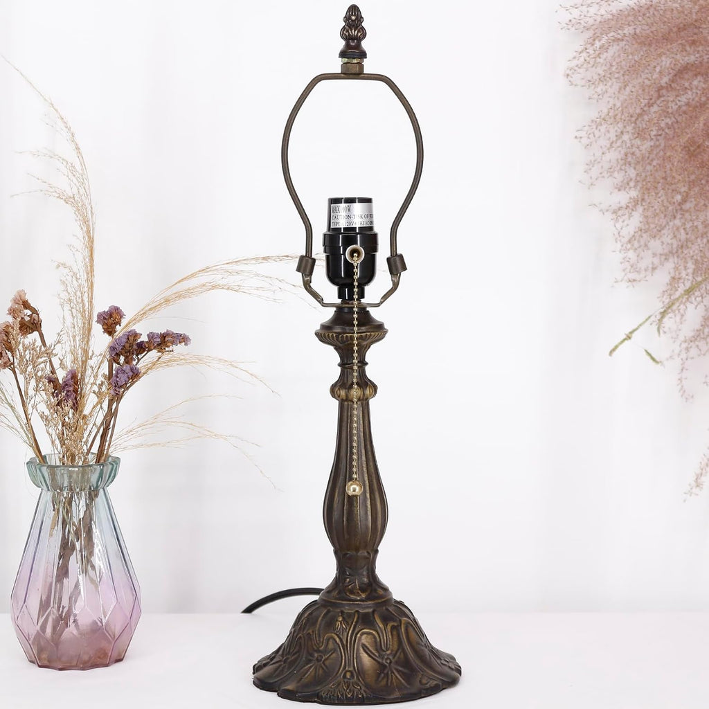 Bronze Resin Tiffany Lamp Replacement Base