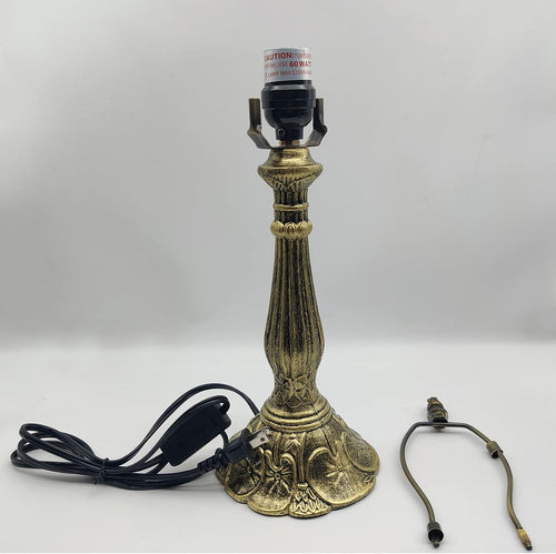 Aluminum Tiffany Lamp Base E26 Socket